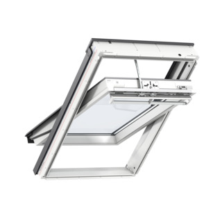TAKFÖNSTER PIVÅ 550X780 AL VIT INTEGRA EL 3-GLAS 66