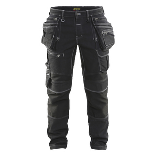 HANTVERKSBYXA 1990 1141 X1900 STRETCH SVART C50