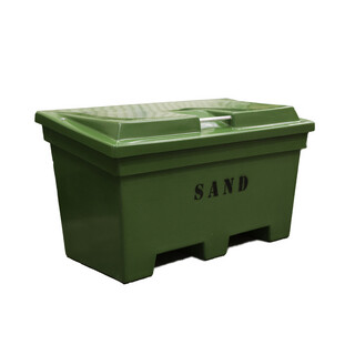 GATUSANDLÅDA MED LOCK