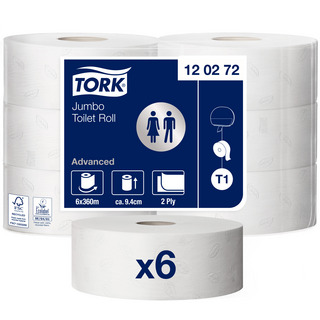 TOALETTPAPPER TORK ADVANCED T1