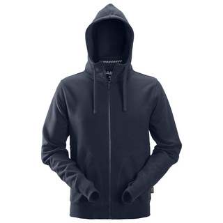 HOODIE FULL ZIP AW MARINBLÅ STL L