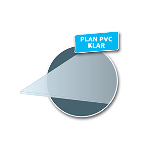 PLAN PVC KLAR 3MM