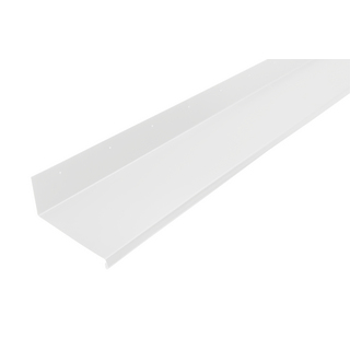 ÖVERBLECK 100 2000MM VIT ÖVERBESLAG B=100MM      (10)