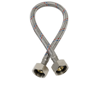 SLANG ANSL PEX RAK/RAK RF OMFLÄT DN6 G15 400MM