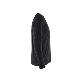 T-SHIRT 3500 1042 LÅNGÄRMAD SVART XL