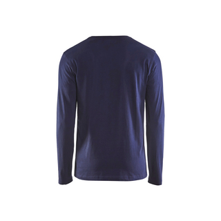 T-SHIRT 3500 1042 LÅNGÄRMAD MARINBLÅ XL