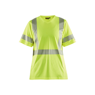 VARSEL-T-SHIRT 3336 1013 DAM VARSELGUL XL