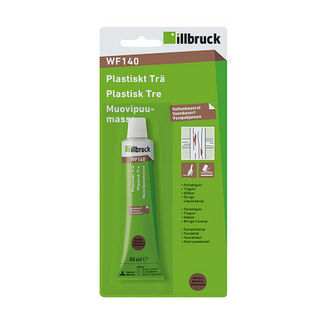 PLASTISKT TRÄ WF140 MÖRKBRUN