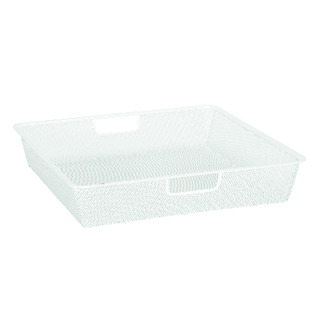 MESHBACK FÖR UTDRAGSRAM VIT 45X40X8CM