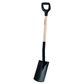 SPADE PRIMA HALVRUND TRÄ