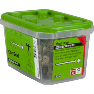 TRÄSKRUV 5,0X80 FH C-SEAL 100ST CORRSEAL ESSDRIVE