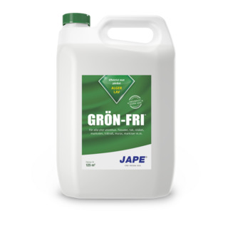 GRÖN FRI 5 LITER MOT PÅVÄXT AV ALGER, MOSSA, LAV OCH MÖGEL