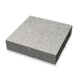 MARKPLATTA SLÄT SKARP HEL GRÅ 350X350X80MM