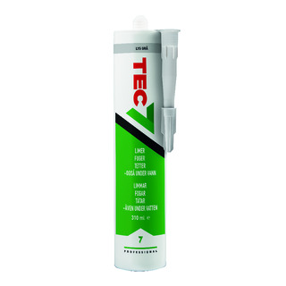 LIM TEC7 SVART 310ML MS POLYMER LIM,FOG OCH TÄTNING