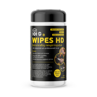 VÅTSERVETT 101 WIPES HD 20X28CM 80ST