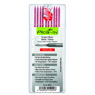 STIFT RÖD 1,5MM 10ST 2B