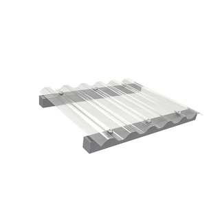 TAKPLAST HALLEPLATTAN TRANSPARENT