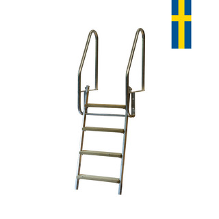 BRYGGSTEGE MÄLAREN FÄLLBAR 4-STEG SKEPPSHULT