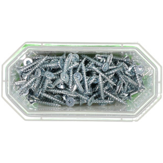 TRÄSKRUV FÖRSÄNKT HUVUD TX10 HELGÄNGAD FZB 3X20MM 200ST