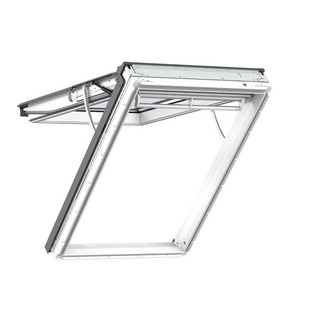TAKFÖNSTER GPU TOPP AL VIT INTEGRA EL 3-GLAS