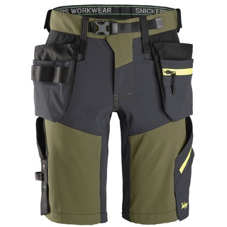 SOFTSHELLSHORTS STRCH HF KHAKIGRÖN/STÅLGRÅ STL 54
