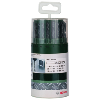 METALLBORRSET HSS-R 1-10MM