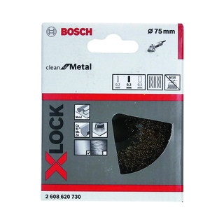 STÅLTRÅDSBORSTE PRO METAL CLEAN X-LOCK