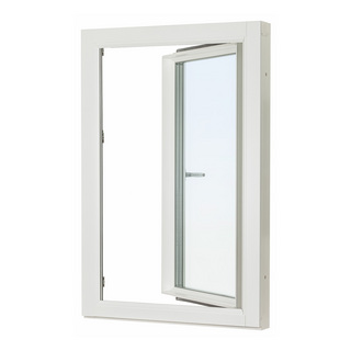 FÖNSTER SIDOHÄNGT TRÄ/ALU 3-GLAS INÅTGÅENDE RAK PROFIL