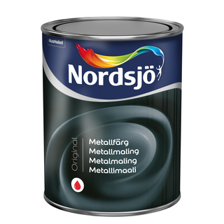 METALLFÄRG ORIGINAL GRUND 1 L NO ORIGINAL METALLGRUND RÖD 1L