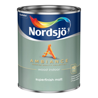 SNICKERIFÄRG AMBIANCE SUPERFIN MAT BC NORDSJÖ INOMHUS 0,93L