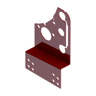 KONSOL BETONGPANNOR MÖRKRÖD