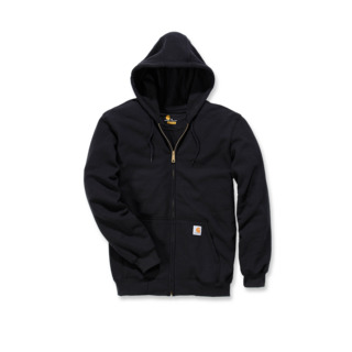 HOODIE ZIP SVART M
