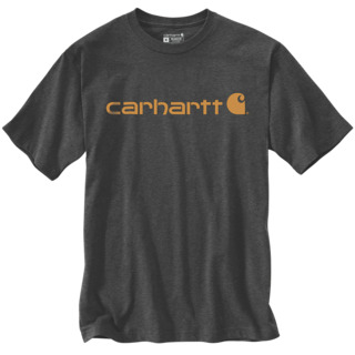 T-SHIRT LOGO MÖRKGRÅ M