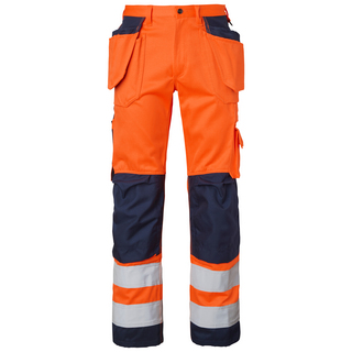 HANTVERKSBYXA 2516 KLASS 2 ORANGE/MARIN