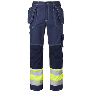 HANTVERKSBYXA 2515 KLASS1 MARIN/GUL