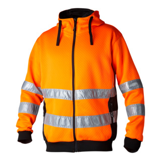 HOOD 133 VARSELORANGE/SVART