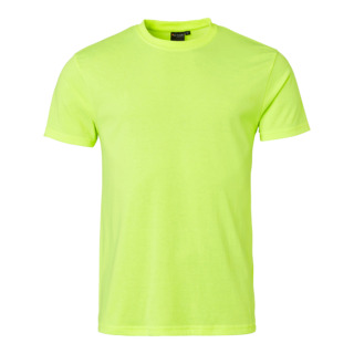 T-SHIRT BOMULL VARSELGUL XXL