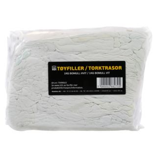 TORKTRASA 101 BOMULL VIT 1KG