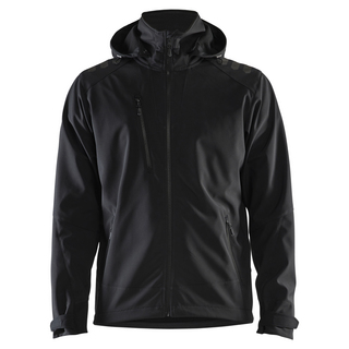SOFTSHELLJACKA 4749 2513 SVART/SVART XL