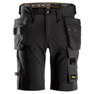 SHORTS 4-VÄGSSTRECH HF AW SVART STL 058