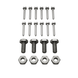 SKRUVSET BÄRLÄKTFÄSTE 2ST