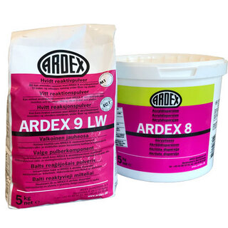 TÄTSKIKT 2-KOMP ARDEX 8+9 LW KIT LÅNGSAM 10KG