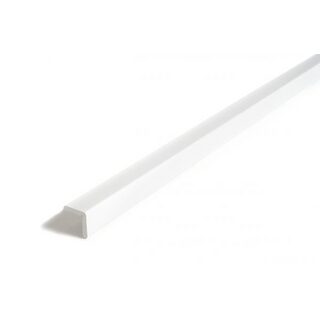 HÖRNSKYDD 30X30MM VIT 270CM HÅRDPLAST 6MM