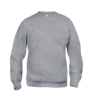 BASIC ROUNDNECK GRÅMELERAD L