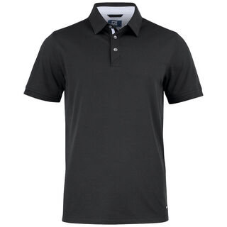 ADVANTAGE PREMIUM POLO MEN BLACK XXL