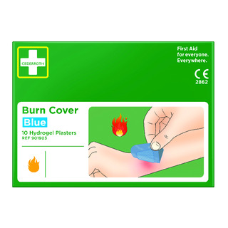PLÅSTER BRÄNNSKADE  901903 CEDERROTH BURN COVER BLÅ 74X45