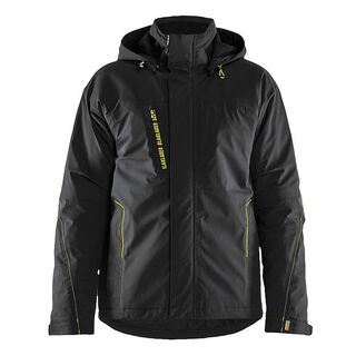 FUNKTIONSJACKA 4484 1917 LÄTT FODRAD STRETCH SVART/VGUL XS