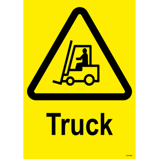 SKYLT UNIGRAPHICS TRUCK PLAST