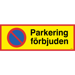 SKYLT UNIGRAPHICS PARKERING