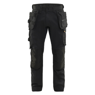HANTVERKSBYXA 1750 1832 MED STRETCH SVART